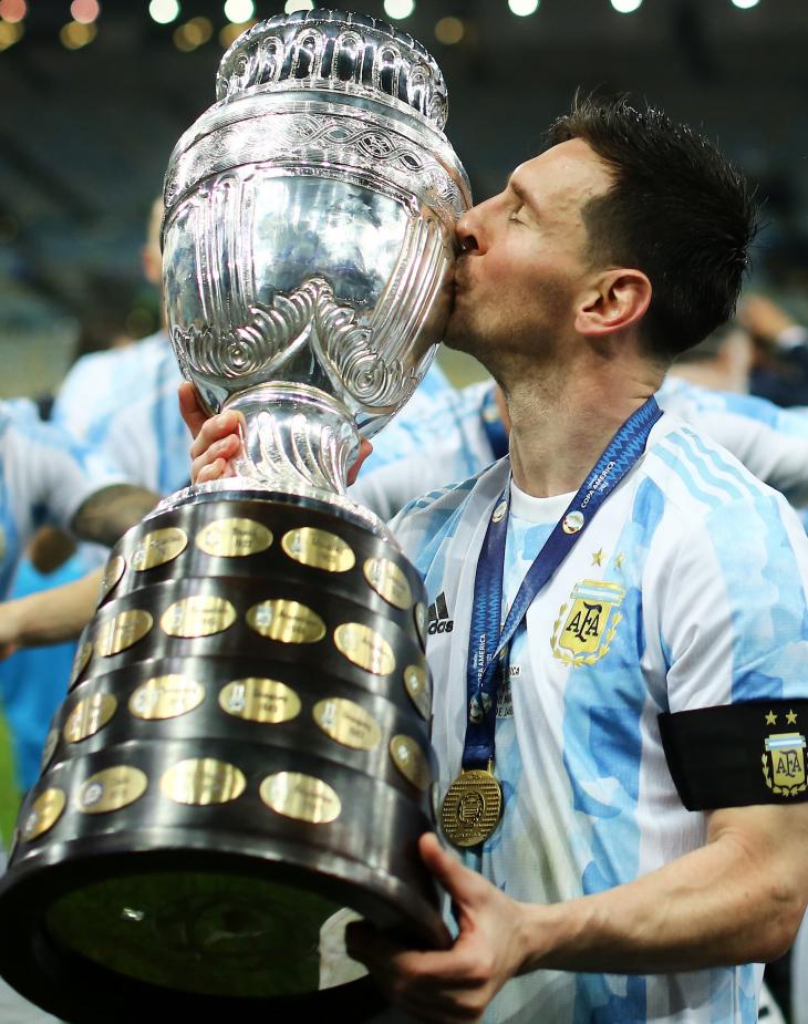 Месси выиграл первый трофей со сборной Аргентины