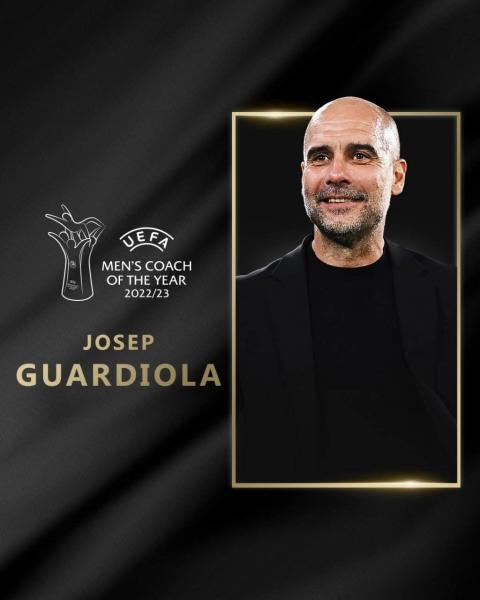 Гвардиола – лучший тренер Европы прошлого сезона